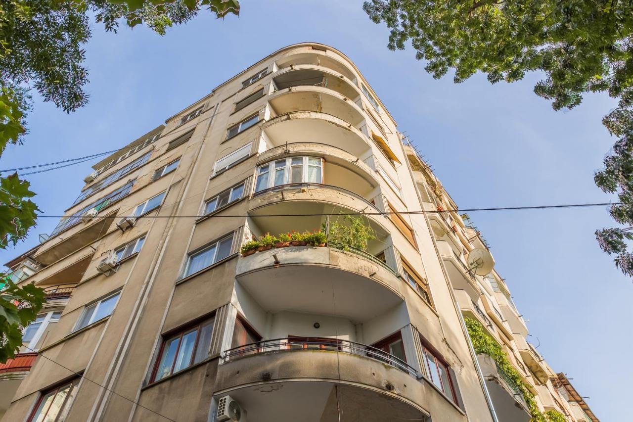 Ferienwohnung Panoramic Cismigiu Park Bukarest Exterior foto